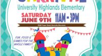   Please join us for our annual UHE Carnival on Saturday, June 9th 11:00-3:00!