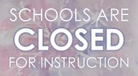 Due to weather conditions, all schools in the District are CLOSED for instruction. This decision was made after careful consideration of all of the circumstances.