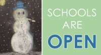 Schools are OPEN. Please dress warmly, drive or walk with care and give yourself extra time to get there. If you feel your student can’t travel safely to school, please […]